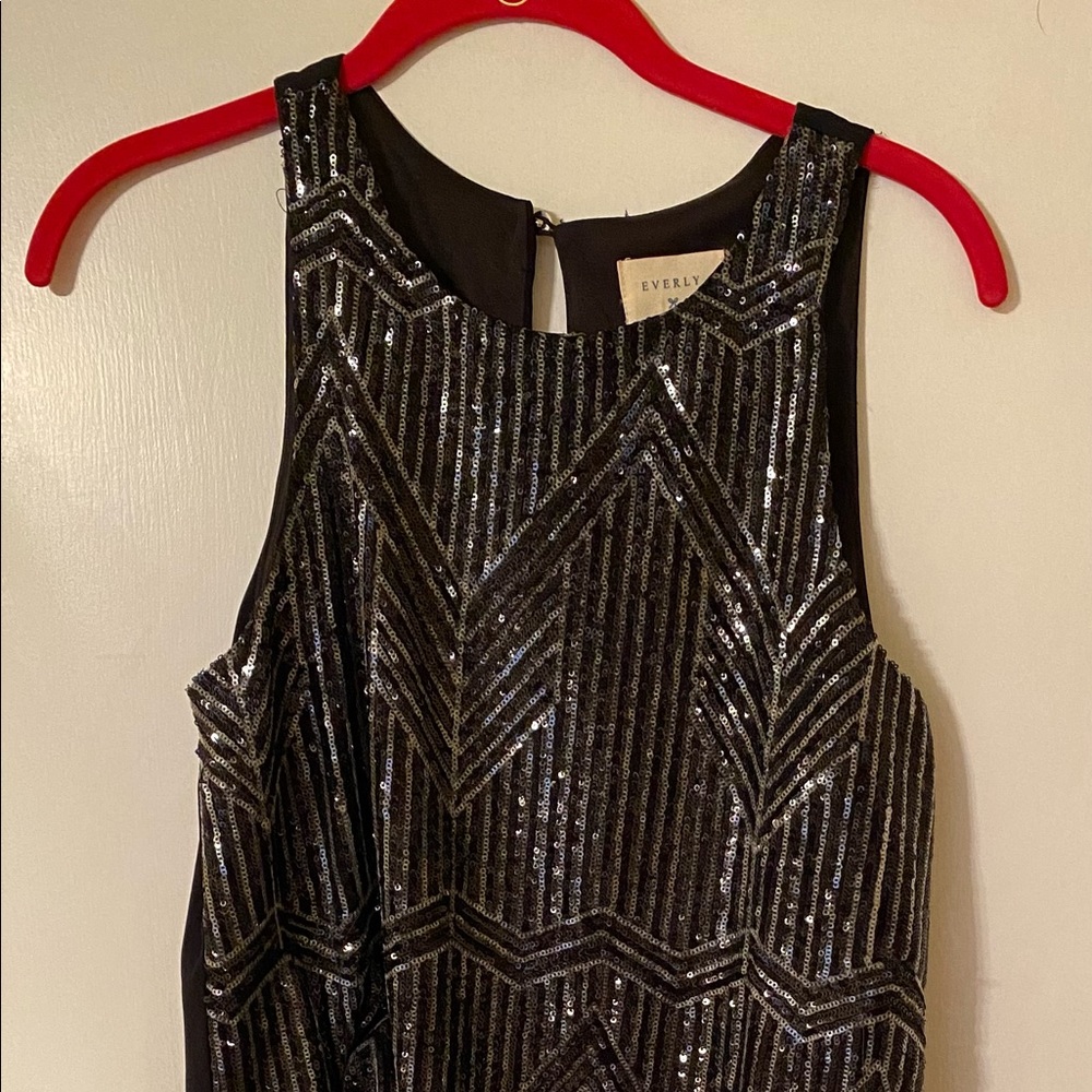Sparkly black party dress